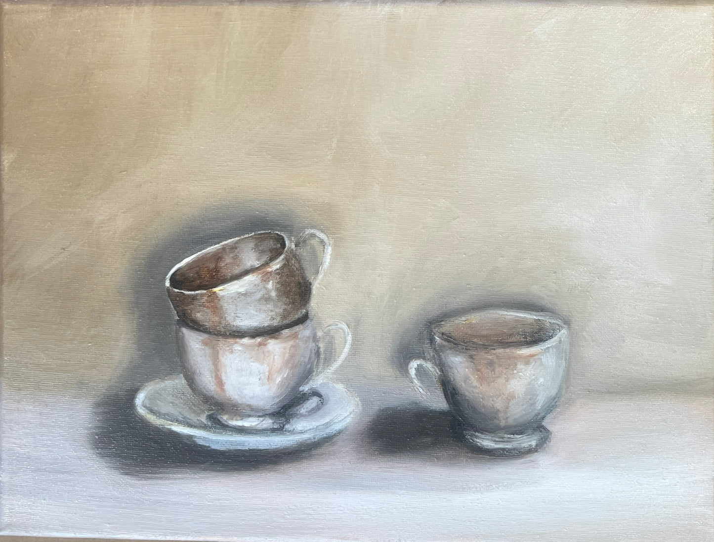 Stacked Coffee Cups