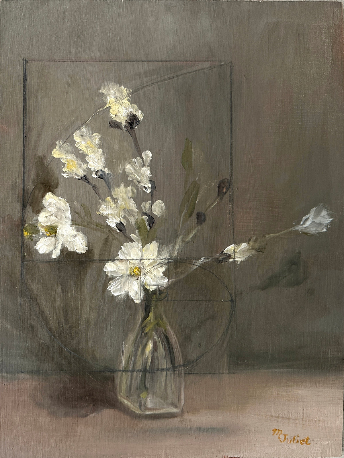 White Blossoms with Phi